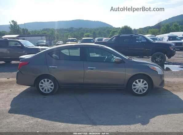 3N1CN7AP0GL856823 2016 NISSAN VERSA Silver უკანა სალონის ხედი