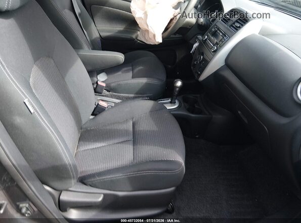 3N1CN7AP0GL861827 2016 NISSAN VERSA Gray Widok wnętrza z przodu