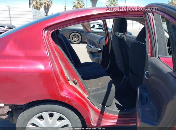 3N1CN7AP0GL892950 2016 NISSAN VERSA Red Вид наклейки з VIN-кодом