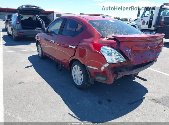 3N1CN7AP0GL892950 2016 NISSAN VERSA Red Задня ліва чверть