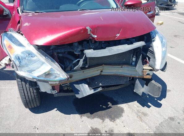 3N1CN7AP0GL892950 2016 NISSAN VERSA Red Вид спереду