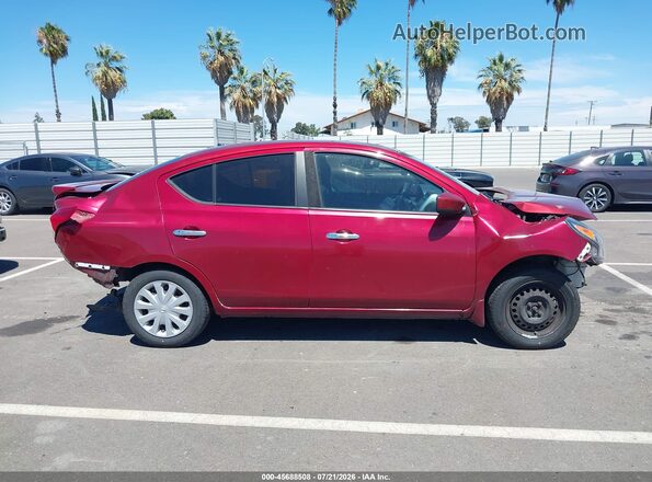 3N1CN7AP0GL892950 2016 NISSAN VERSA Red Панорамний вид салону 360°