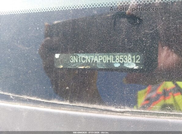 3N1CN7AP0HL853812 2017 NISSAN VERSA Gray Vista del compartimento del motor