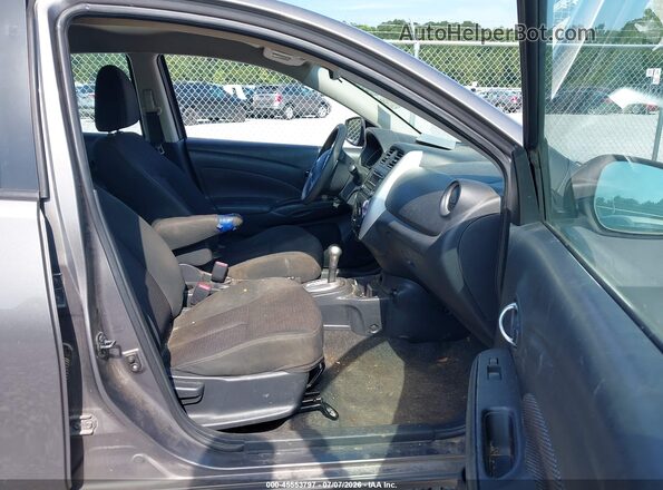 3N1CN7AP0HL894909 2017 NISSAN VERSA Gray Widok wnętrza z przodu