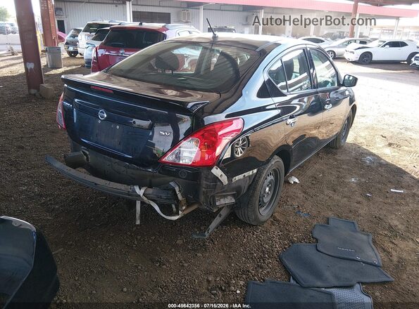 3N1CN7AP0JL813896 2018 NISSAN VERSA Black უკანა მარჯვენა