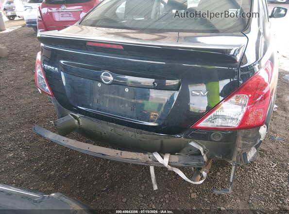 3N1CN7AP0JL813896 2018 NISSAN VERSA Black წინა ხედი