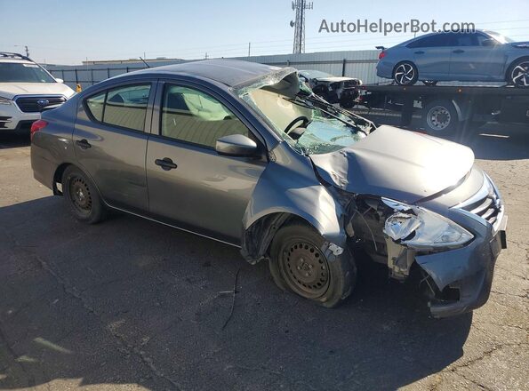 3N1CN7AP0KL809042 2019 NISSAN VERSA Gray Առջևի աջ