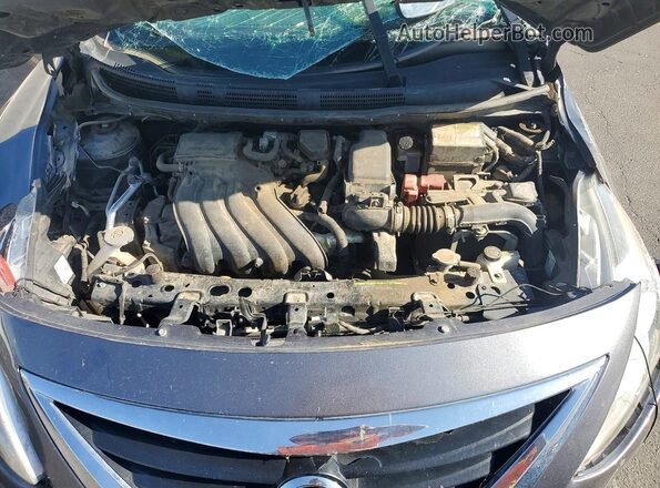 3N1CN7AP0KL809042 2019 NISSAN VERSA Gray Սալոնի հետևի տեսք