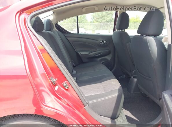 3N1CN7AP0KL849556 2019 NISSAN VERSA Красный Вид наклейки с VIN-кодом