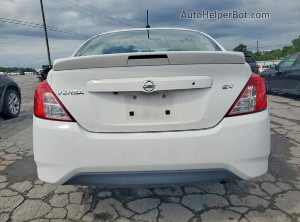3N1CN7AP0KL852117 2019 NISSAN VERSA White Вид ззаду