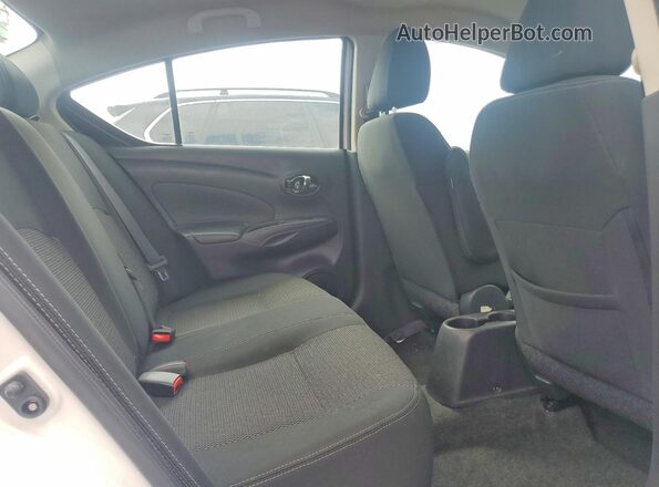 3N1CN7AP0KL852117 2019 NISSAN VERSA White Вид задніх сидінь