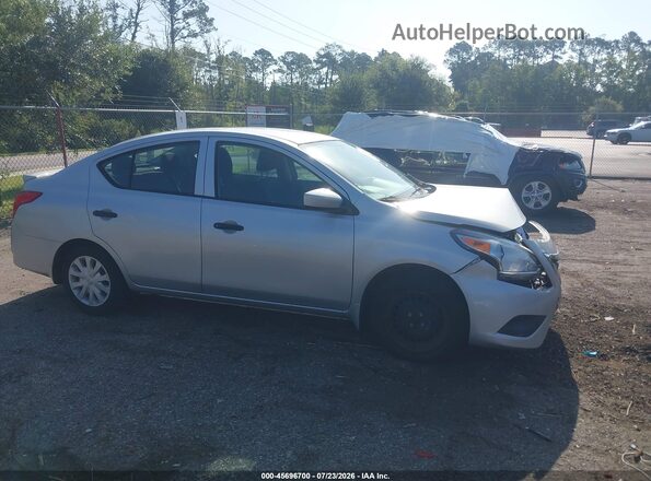 3N1CN7AP0KL869516 2019 NISSAN VERSA Silver Vista interior trasera