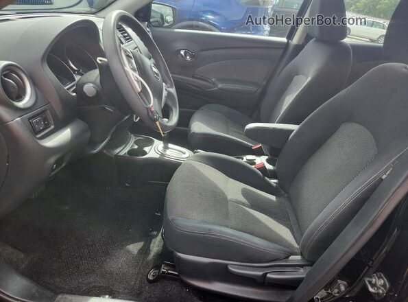 3N1CN7AP1GL853865 2016 NISSAN VERSA Black Սալոնի դիմացի տեսք