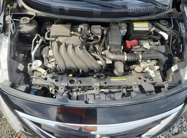 3N1CN7AP1GL853865 2016 NISSAN VERSA Black Սալոնի հետևի տեսք