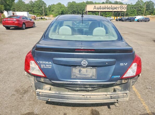 3N1CN7AP1GL859133 2016 NISSAN VERSA Blue Rear view