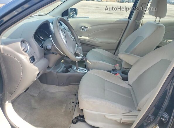 3N1CN7AP1GL859133 2016 NISSAN VERSA Blue Front interior view