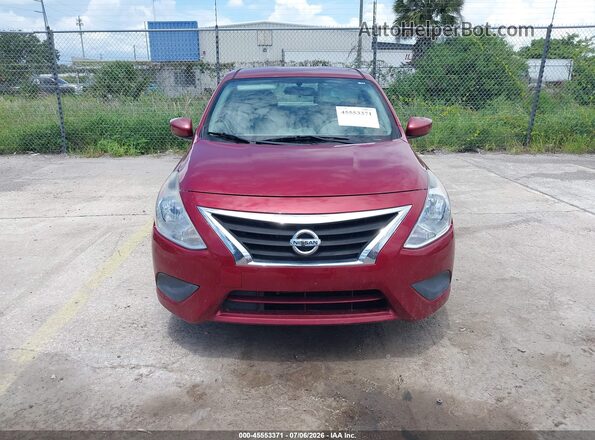 3N1CN7AP1GL866549 2016 NISSAN VERSA Красный Вид спереди