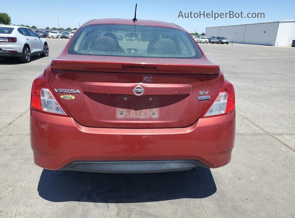 3N1CN7AP1JL872925 2018 NISSAN VERSA Burgundy 