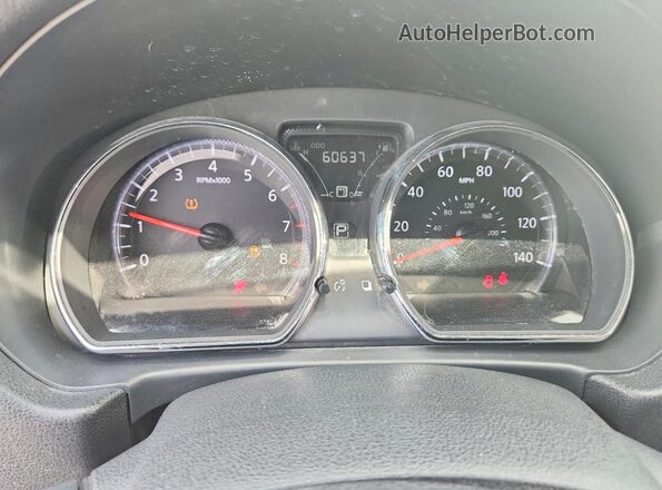 3N1CN7AP1KL816596 2019 NISSAN VERSA Gray Widok zestawu wskaźników