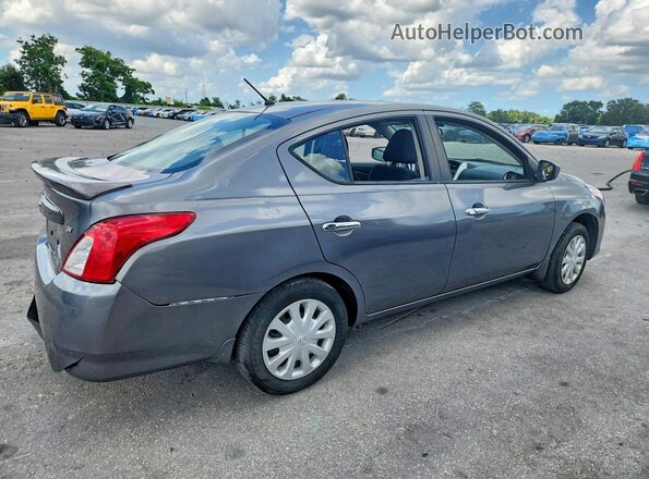 3N1CN7AP1KL816596 2019 NISSAN VERSA Gray Tył prawy