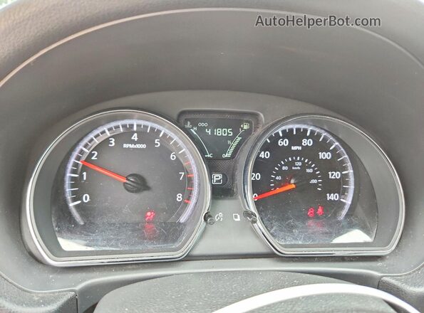3N1CN7AP1KL844625 2019 NISSAN VERSA Серый Вид щитка приборов