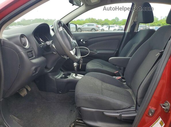 3N1CN7AP2GL808515 2016 NISSAN VERSA Красный Вид салона спереди