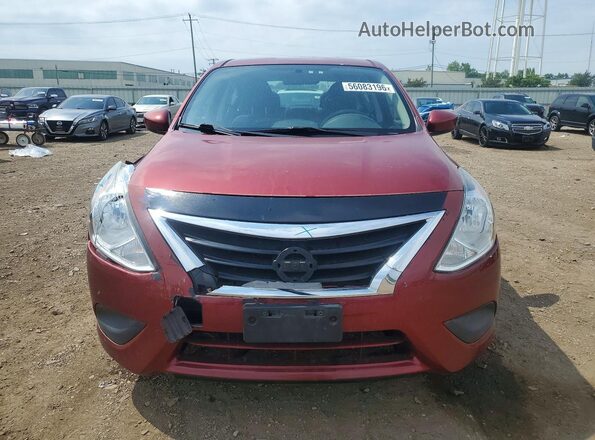 3N1CN7AP2GL808515 2016 NISSAN VERSA Красный Вид спереди