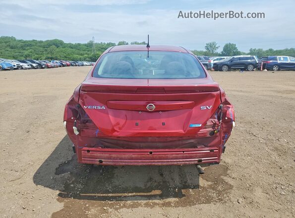 3N1CN7AP2GL808515 2016 NISSAN VERSA Красный Вид сзади