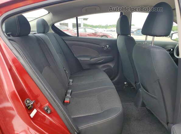 3N1CN7AP2GL808515 2016 NISSAN VERSA Красный Вид задних сидений