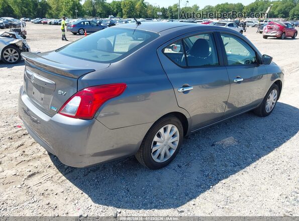 3N1CN7AP2GL826979 2016 NISSAN VERSA Серый Задняя правая четверть