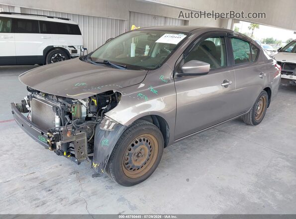 3N1CN7AP2GL862610 2016 NISSAN VERSA Gray წინა მარცხენა ხედი სამი მეოთხედიდან