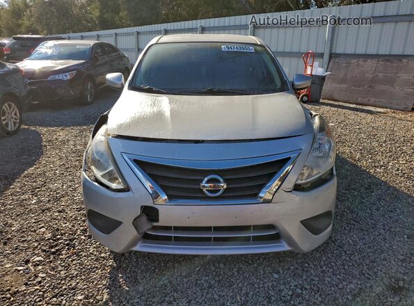 3N1CN7AP2HL803039 2017 NISSAN VERSA Silver Вид спереду
