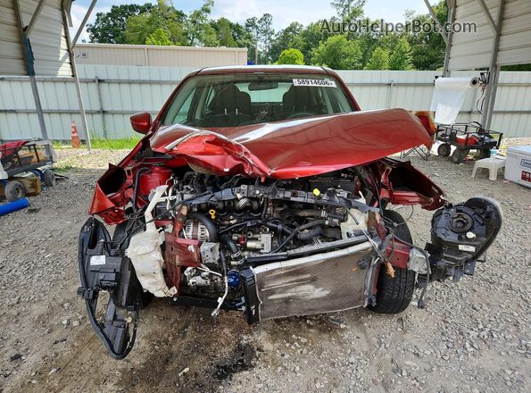 3N1CN7AP2HL805759 2017 NISSAN VERSA Maroon Вид спереду