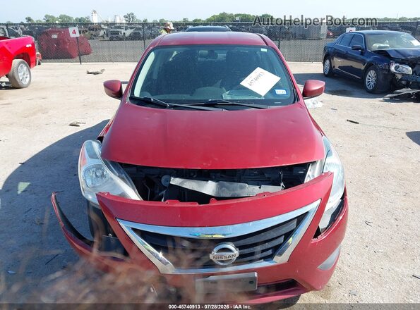 3N1CN7AP2HL832475 2017 NISSAN VERSA Red Vista del cuadro de instrumentos