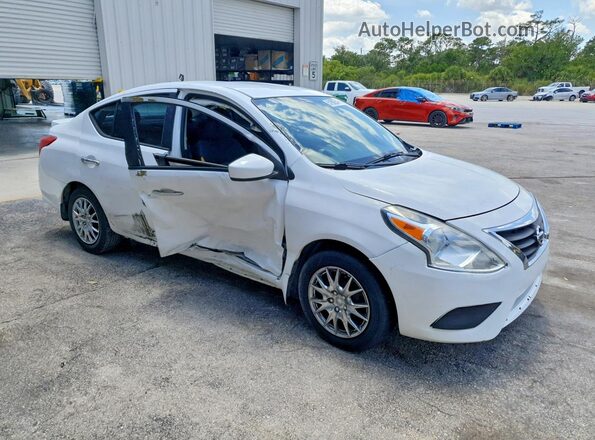 3N1CN7AP2HL851852 2017 NISSAN VERSA White წინა მარჯვენა