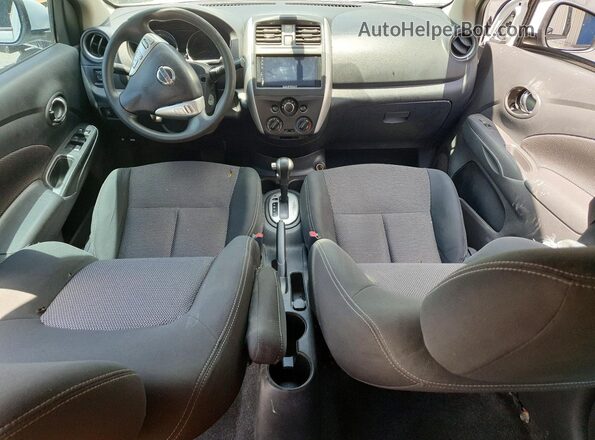 3N1CN7AP2HL851852 2017 NISSAN VERSA White წინა პანელის ხედი