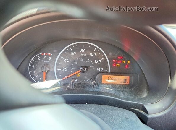 3N1CN7AP2HL855206 2017 NISSAN VERSA Silver ხელსაწყოთა პანელის ხედი