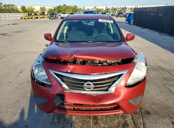 3N1CN7AP2HL864004 2017 NISSAN VERSA Red წინა ხედი