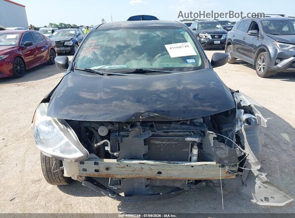3N1CN7AP2HL881773 2017 NISSAN VERSA Black Vista del cuadro de instrumentos