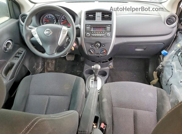 3N1CN7AP2HL900810 2017 NISSAN VERSA Charcoal Widok deski rozdzielczej