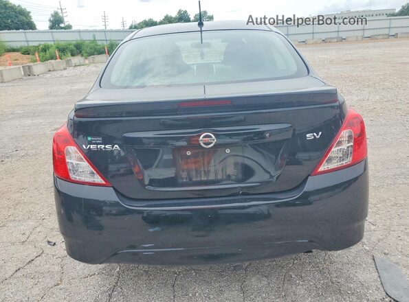 3N1CN7AP2JL840713 2018 NISSAN VERSA Black Вид ззаду