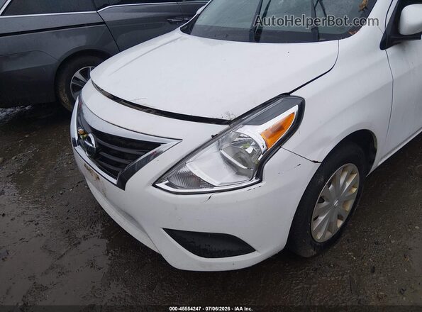 3N1CN7AP2JL843983 2018 NISSAN VERSA White Դիմացի տեսք