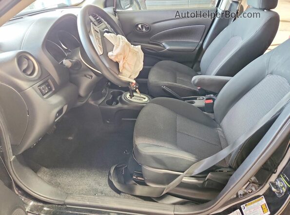 3N1CN7AP2KL851289 2019 NISSAN VERSA Black Սալոնի դիմացի տեսք