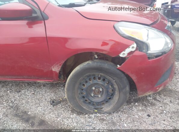3N1CN7AP2KL861319 2019 NISSAN VERSA Красный Вид спереди