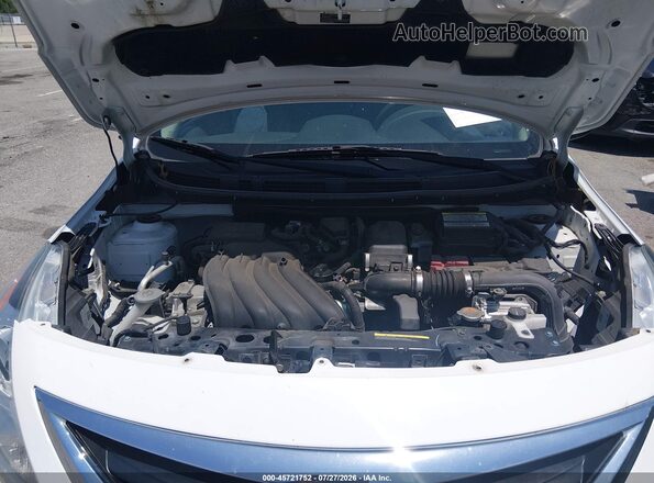 3N1CN7AP2KL874605 2019 NISSAN VERSA White უკანა ხედი