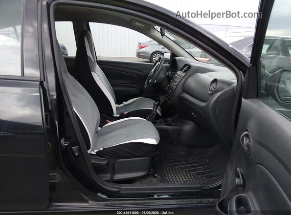 3N1CN7AP3GL826733 2016 NISSAN VERSA Black Vista interior delantera
