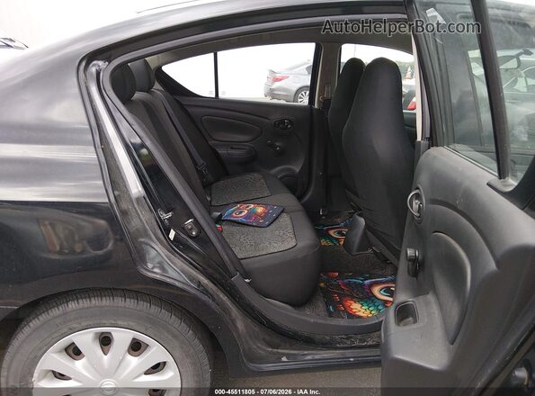 3N1CN7AP3GL826733 2016 NISSAN VERSA Black Vista de la etiqueta del VIN