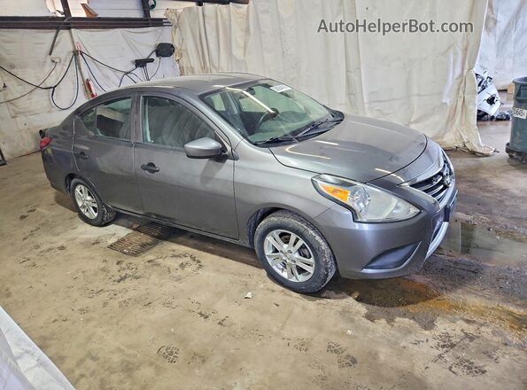3N1CN7AP3GL828272 2016 NISSAN VERSA Gray Передня права чверть
