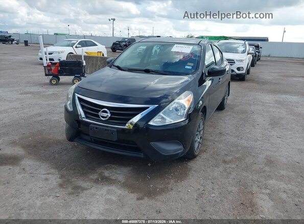 3N1CN7AP3GL844553 2016 NISSAN VERSA Black Передня ліва чверть