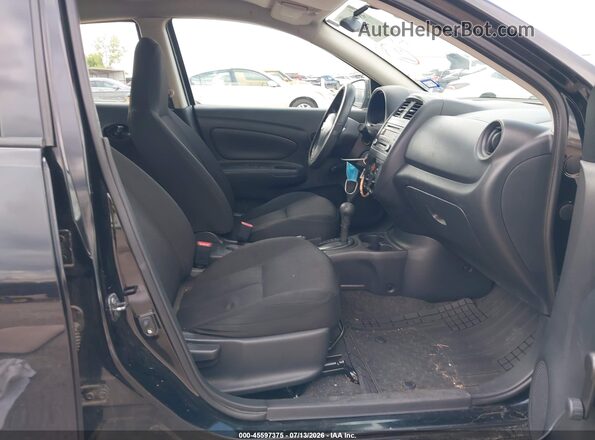3N1CN7AP3GL844553 2016 NISSAN VERSA Black Вид салону спереду